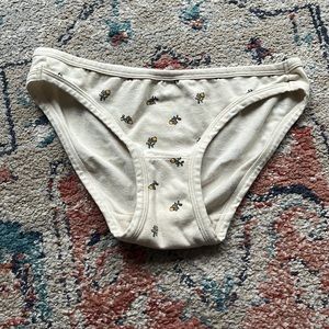 ARQ Lou undies Yellow Calico